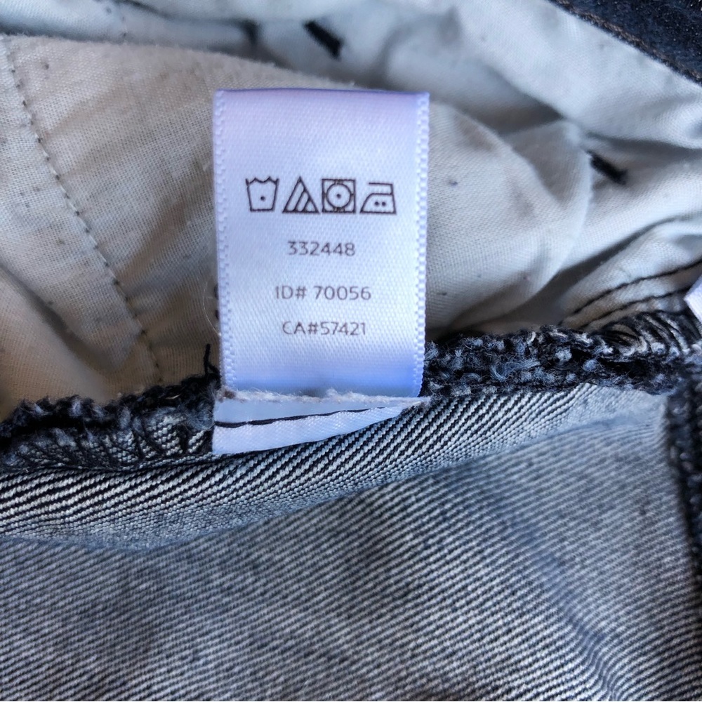 Ann Taylor Loft Curvy Crop Low Rise Dark Wash Jeans 28/6 - Picture 12 of 13